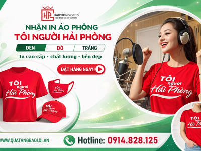 Nhận In Áo Phông “Tôi Người Hải Phòng” Đẹp – Chất Lượng – Giá Tốt Tại Hải Phòng
